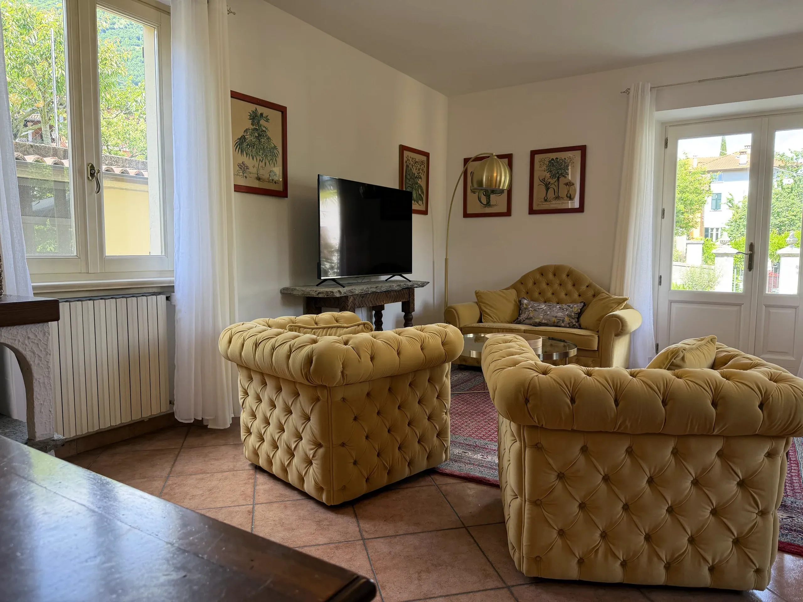 Wohnzimmer & Küche (7) – Cà de Sura