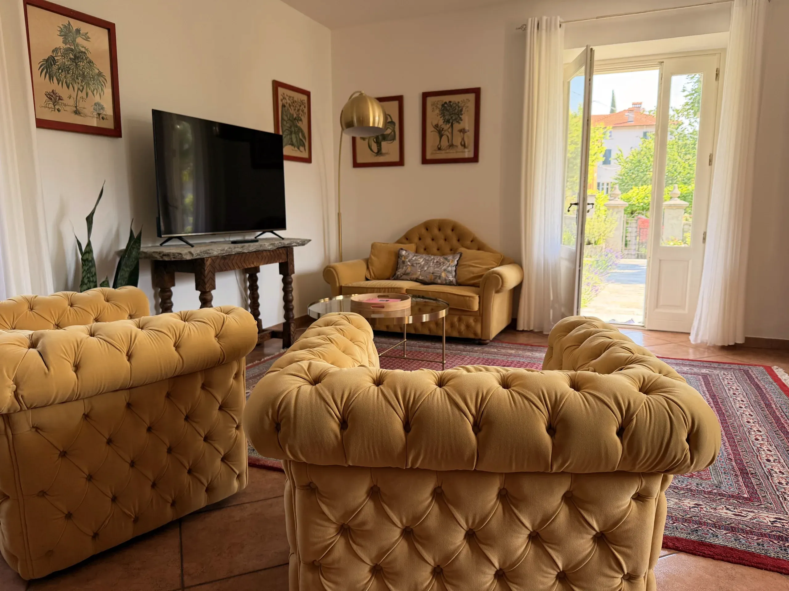 Wohnzimmer & Küche (16) – Cà de Sura