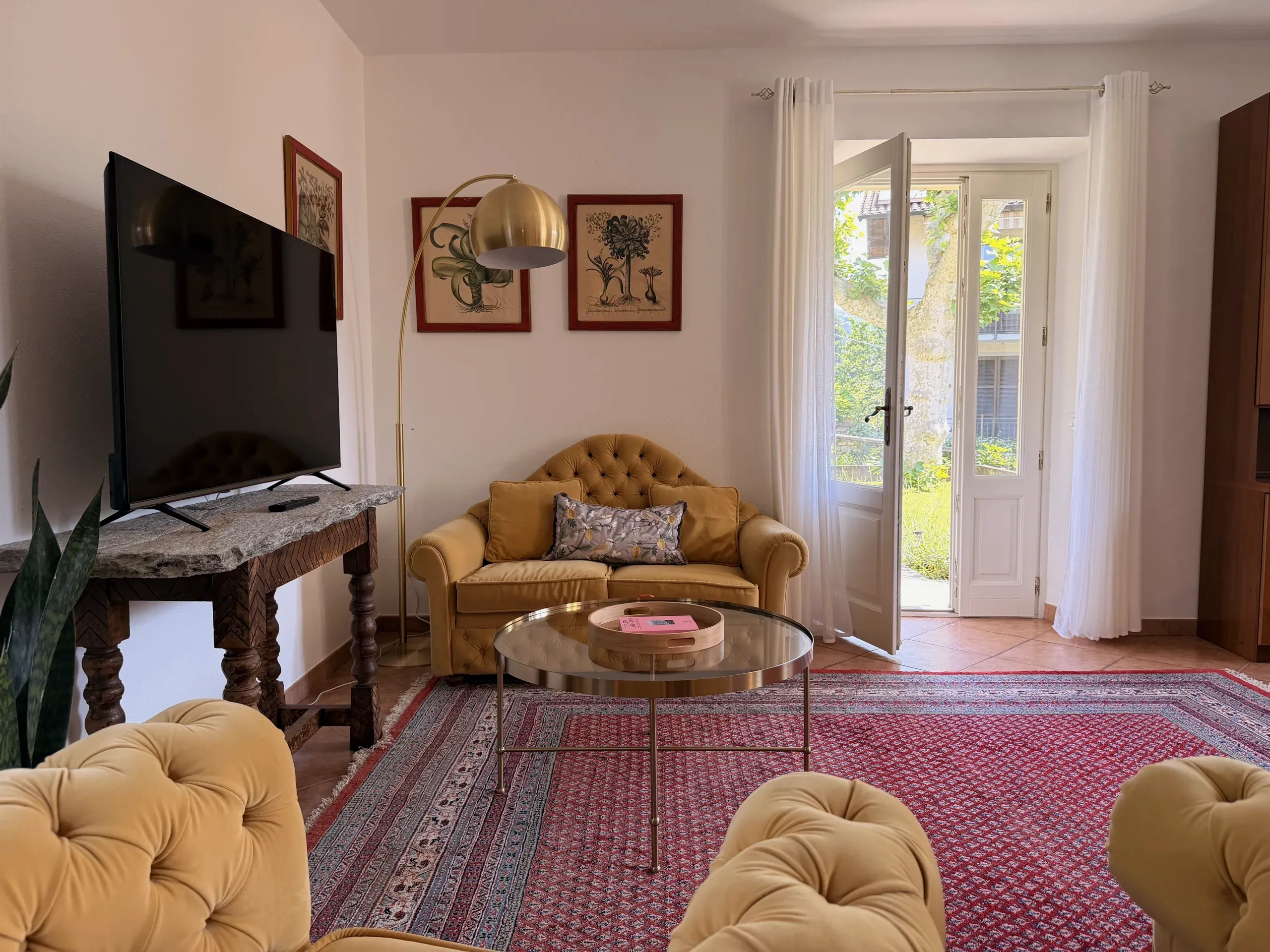Wohnzimmer & Küche (18) – Cà de Sura